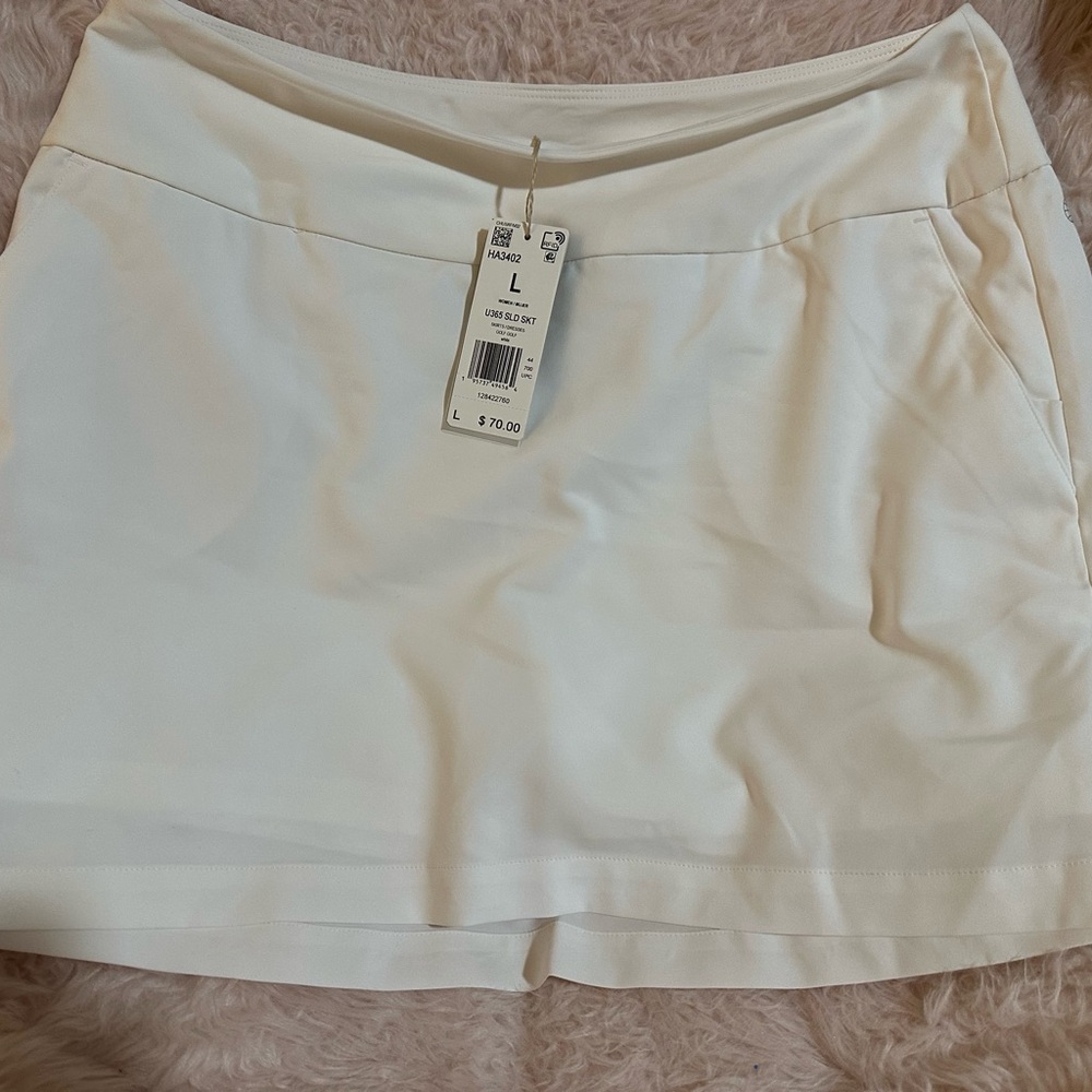 NWT Adidas Women's White Skirt